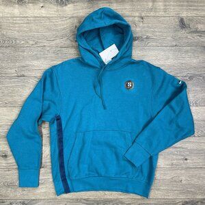 Nike Fleece Hoodie Size Large Mens Sabrina Ionescu Pullover Blustery Blue Teal